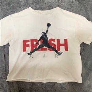 Nike Jordan Jumpman Cropped Kids T shirt